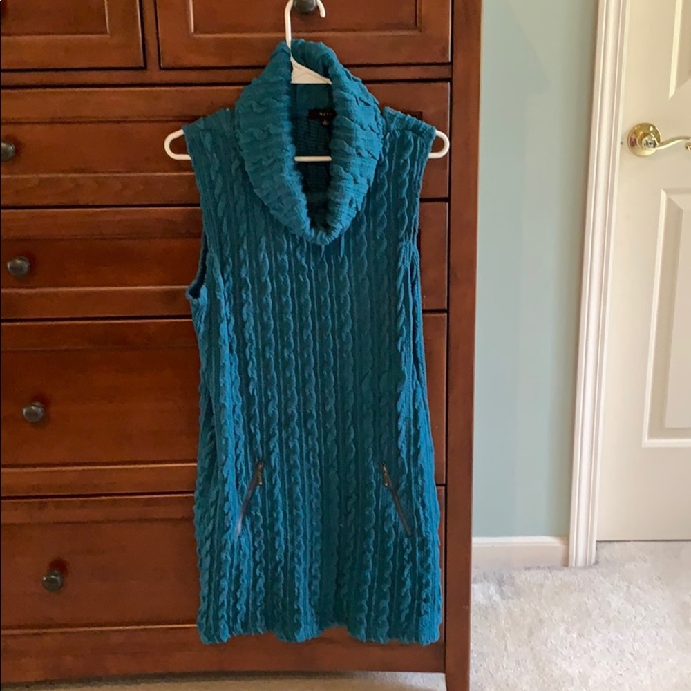 Anthropologie Sleeveless sweater dress